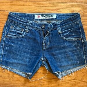 Women's Blue Denim Shorts